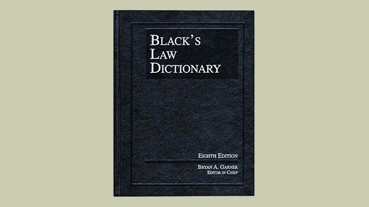 Black’s Law Dictionary is a Thrift Store Treasure