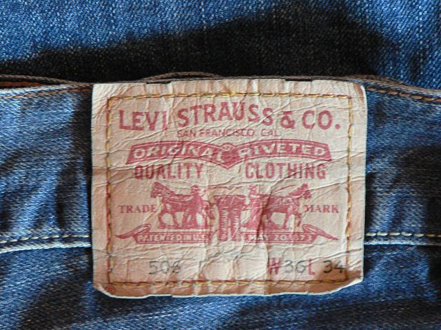 reselling Levi’s jeans